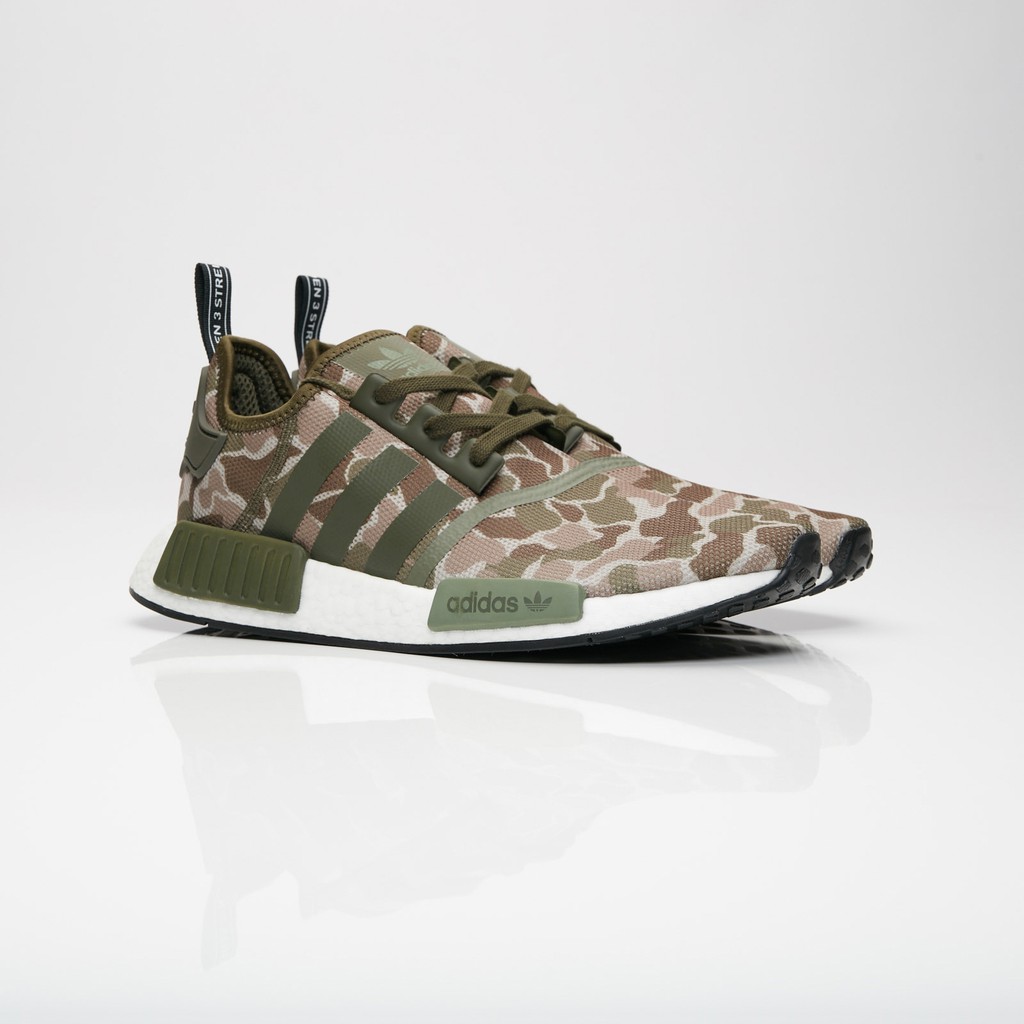 【我塑我形】ADIDAS NMD R1 KHAKI CAMO 卡其綠迷彩 軍綠色 迷彩 D96617