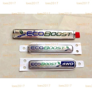 Ford 福特 車標 Ecoboost 油電 節能 Mondeo Focus 尾標 車貼 節能標 字標 貼標 ECO
