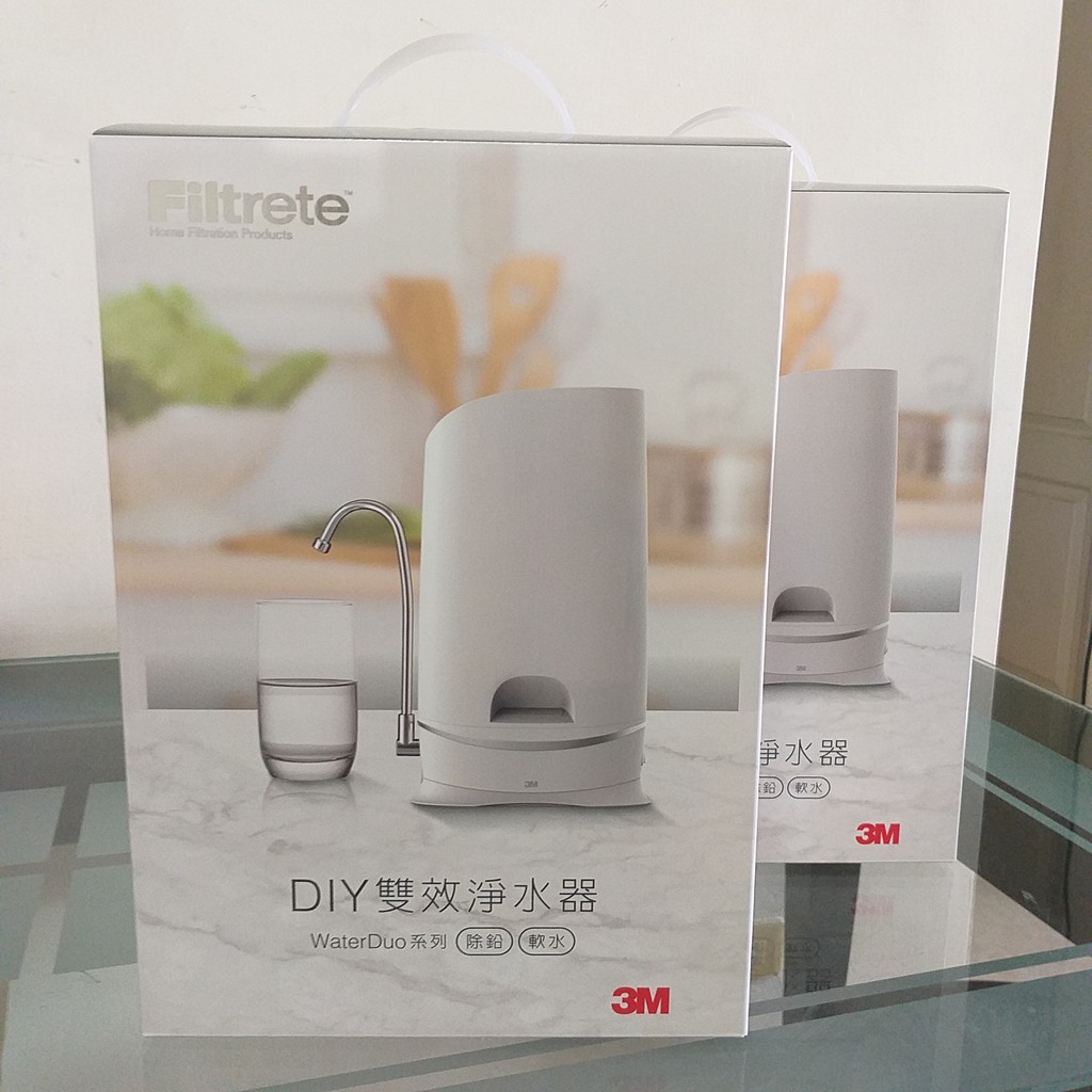 最熱賣淨水器品牌 -  3M WaterDuo DIY雙效淨水器-鵝頸款（剩一台）