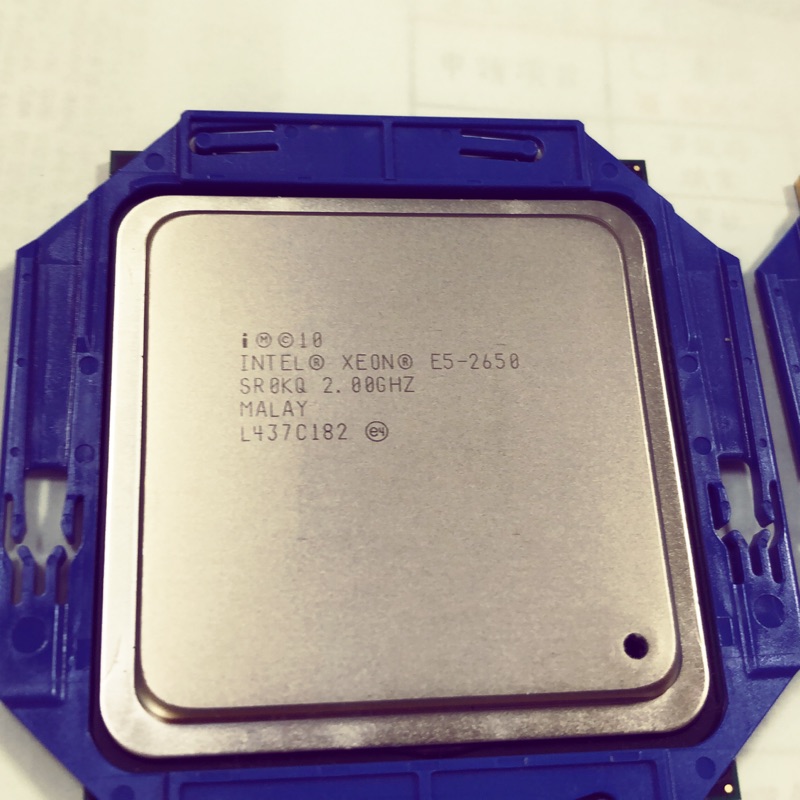 正式版 Intel E5-2650 2.0GHz 8核 20M cache 95W