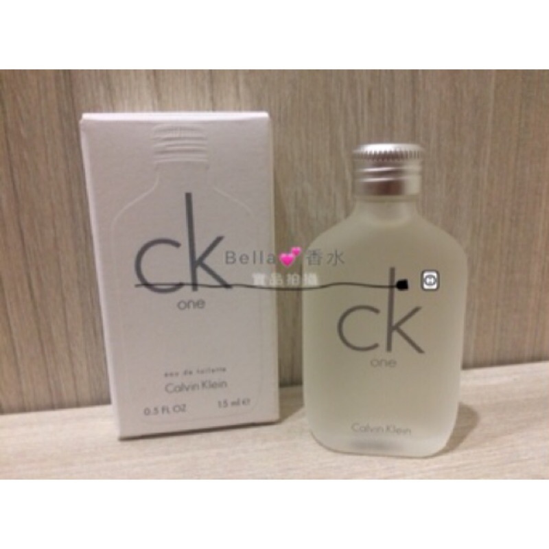 Calvin Klein CK One 中性淡香水10ml、15ml/小香水