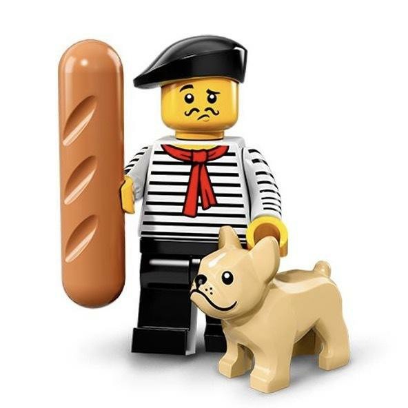 樂高 LEGO 71018 #9 Minifigures 17代 鬥牛犬藝術家 人偶包