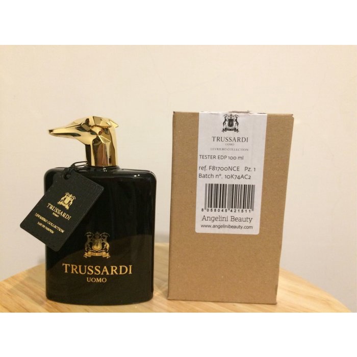 *人人美*TRUSSARDI UOMO獸首男性淡香精限量版100ML/環保包裝