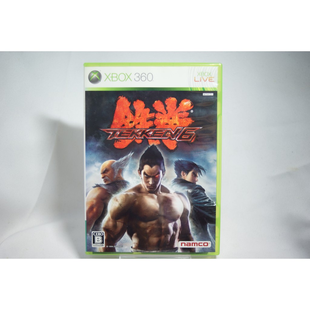 [耀西]二手 純日版 XBOX 360 鐵拳 6 英文字幕 含稅附發票