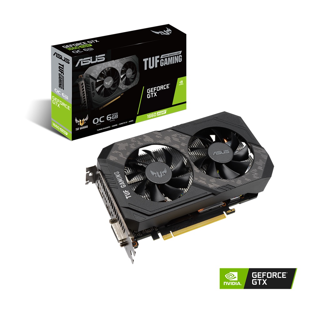 華碩 TUF Gaming GeForce GTX 1660 SUPER 6GB GDDR6 OC - 正品