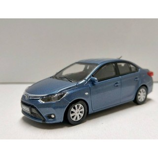 1/43 臺灣 TOYOTA 豐田 原廠發行 VIOS (2014年式) 模型車 迴力 玩具車 絕版 神車 鋁罐車 細疹