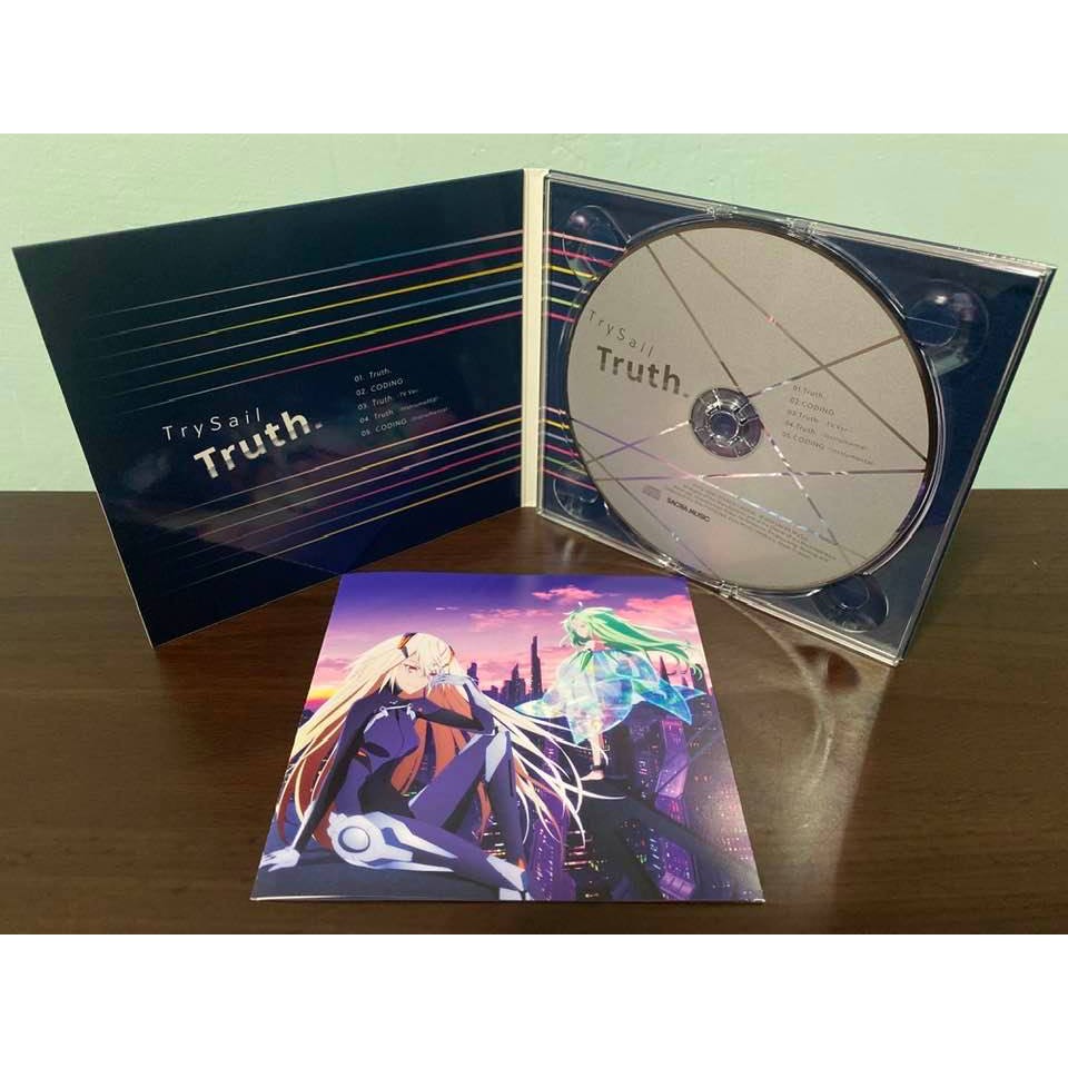 沒有心跳的少女beatless 日版期間限定盤cd Trysail Truth Op 蕾西亞雪花蓮梅忒黛 蝦皮購物