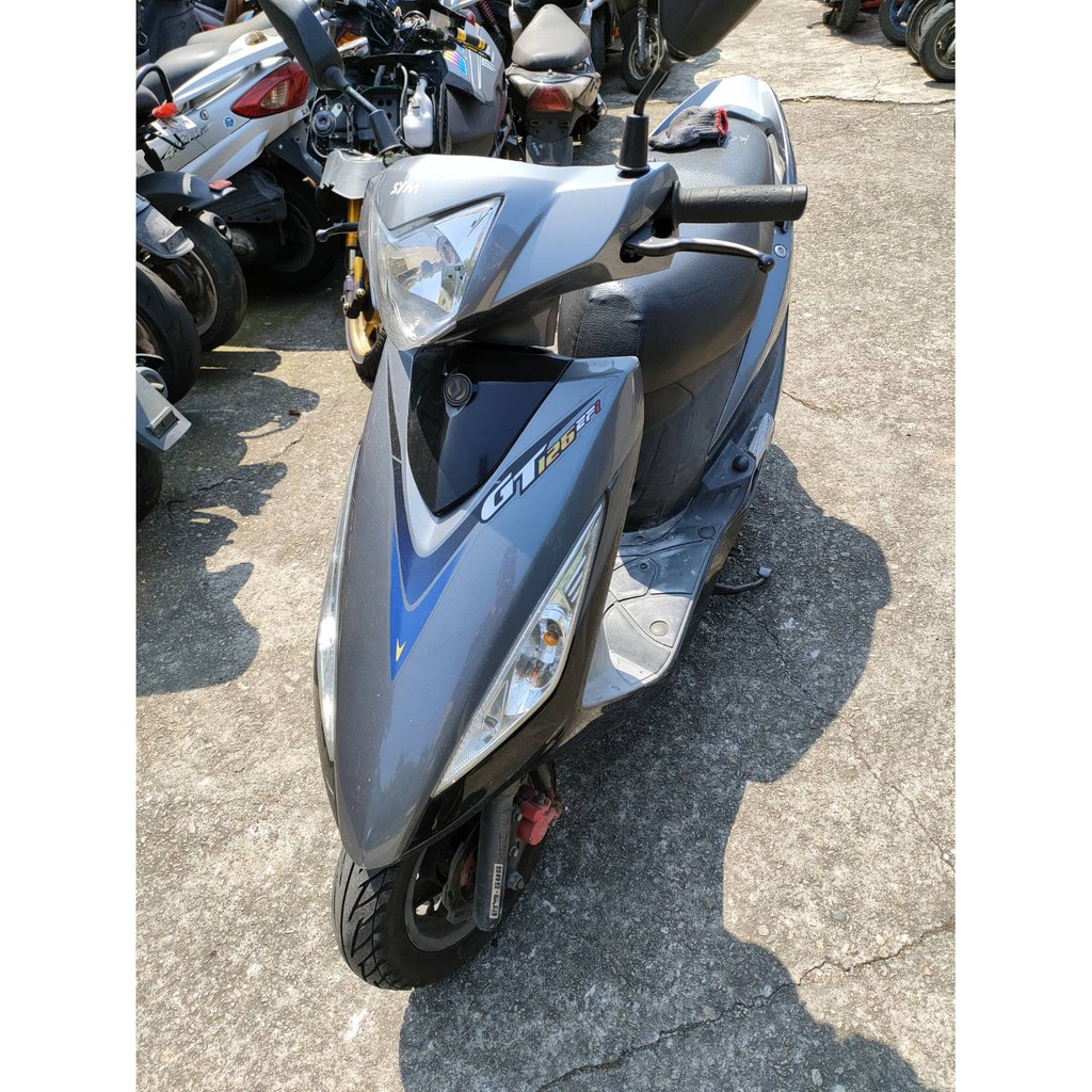 達成拍賣 三陽 GT 125 GR 中古零件拆賣 碼錶 把手 大燈 全車殼 內裝 車台 三角台 前叉 避震器 輪圈