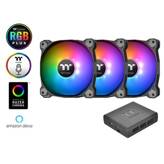 小白的生活工場*THERMALTAKE Pure Plus 12 LED RGB 風扇CL-F063-PL12SW-A