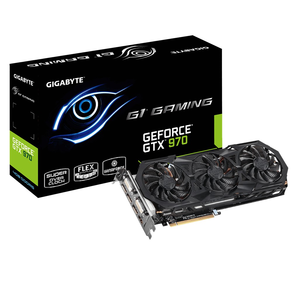 技嘉 GTX970 GAMING-4GD 顯示卡(二手保固內)