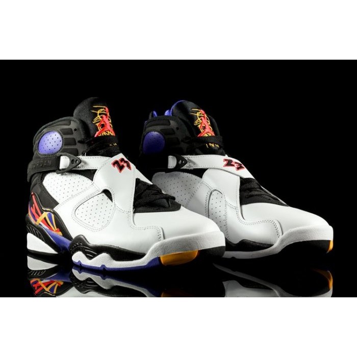 【鞋印良品】NIKE AIR JORDAN 8 RETRO 男款 喬丹八代籃球鞋 三連冠配色 公司貨305381142