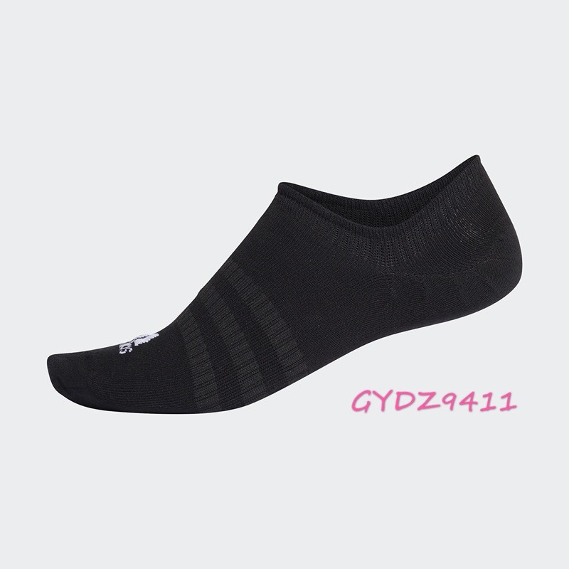 〘GY SPORTS〙ADIDAS 襪子 隱形襪 短襪 休閒 運動 訓練 男女款 黑DZ9411