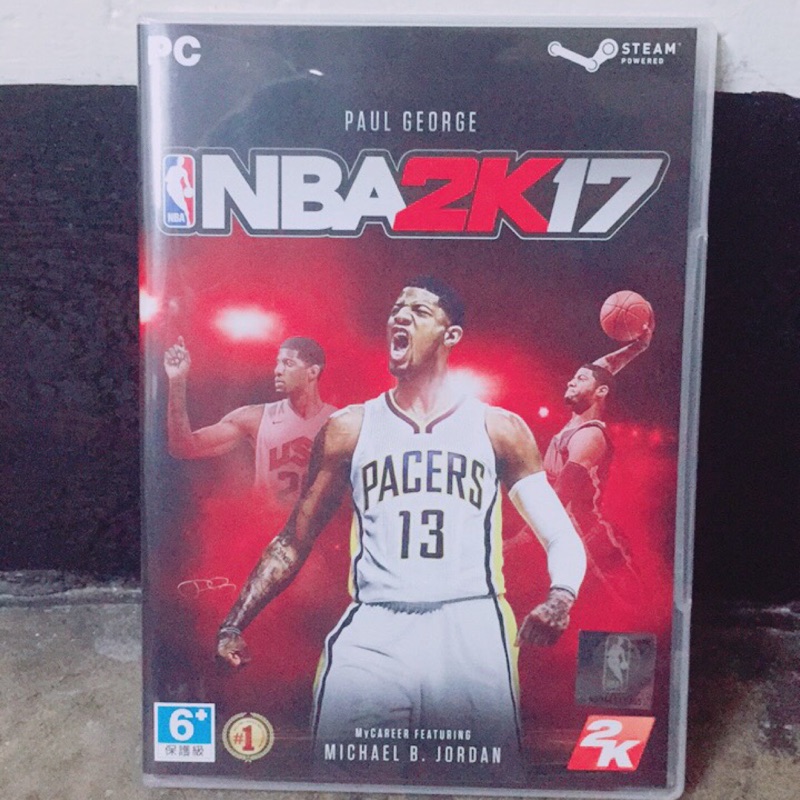 全新 僅拆封  NBA2K17 PC 中文版遊戲