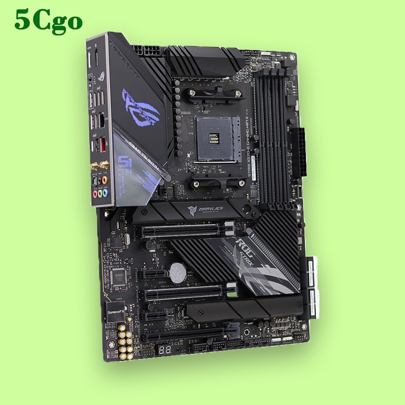 5Cgo【含稅】全新Asus/華碩ROG STRIX X570 E GAMING W/I/F/I II 電競設計遊戲主板