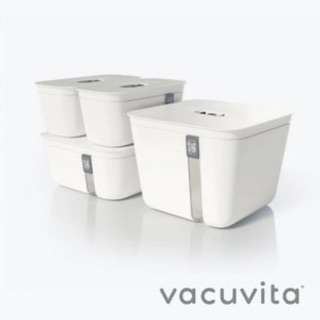 全新Vacuvita真空保鮮盒四件組（需搭配主機使用）
