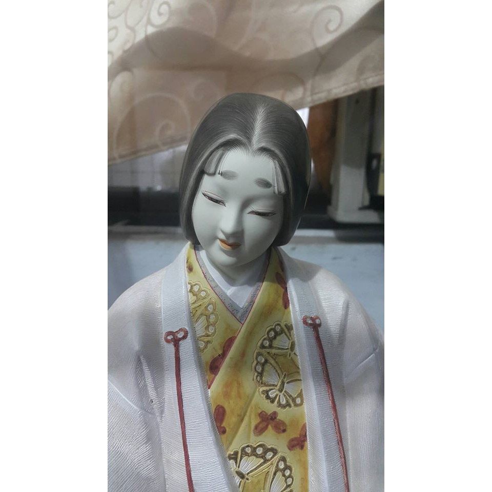 博多人形 夕鶴 宗田源造作