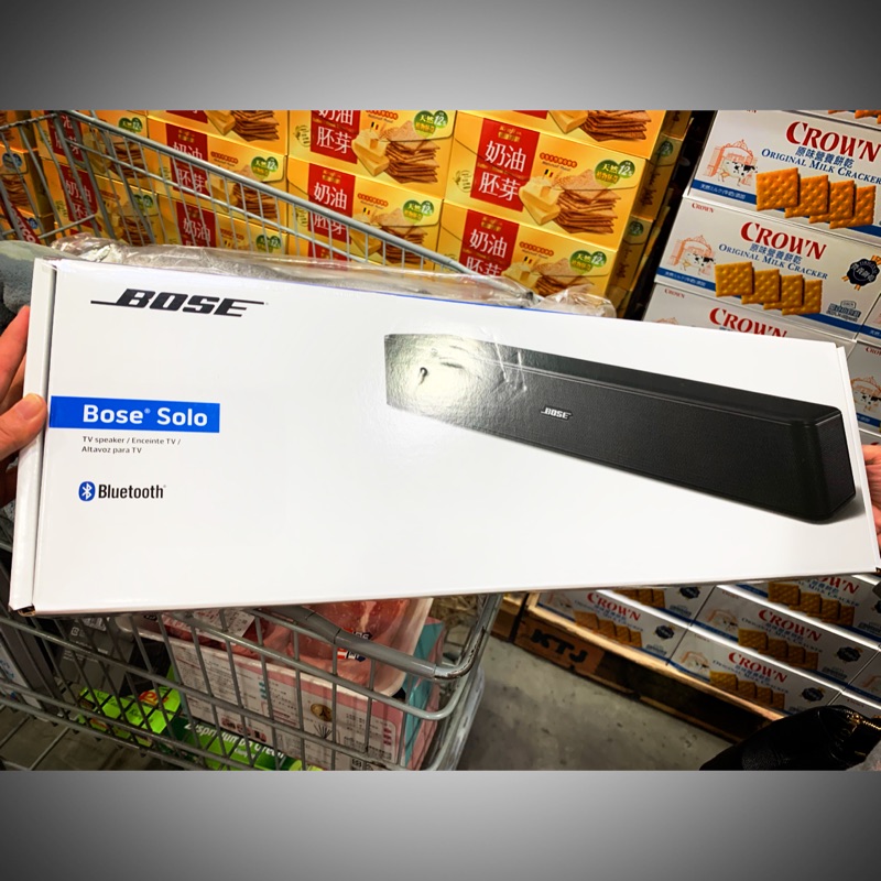 Costco 黑五購物節 限量 特價 BOSE SOLO TV 單件式藍芽劇院組