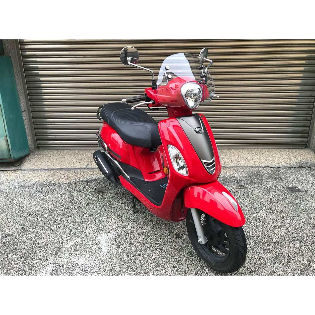 【幽浮二手機車】KYMCO 萊可 Like 150 火焰紅 復古美感 2019年【999元牽車專案開跑 】