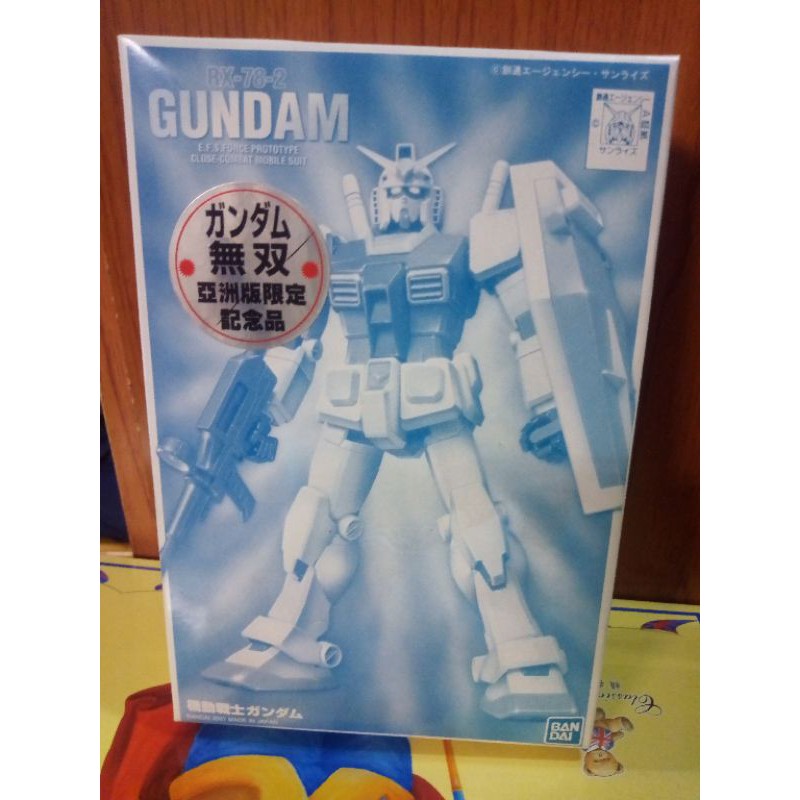 《便宜出清》全新Gundam鋼彈 RX-78-2 無雙亞洲版限定紀念品 bandai萬代日本模型透明玩具周邊