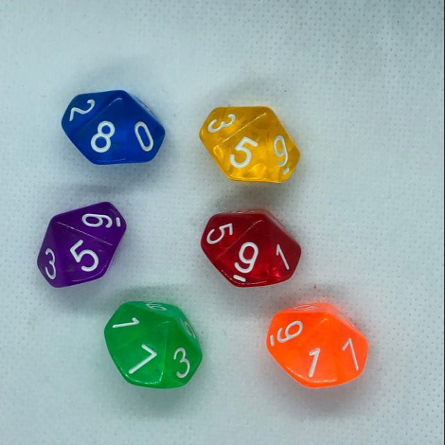 10面數字骰子(0~9)