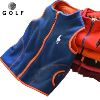 高爾夫 球服 兒童 馬甲 中大童 衣服 golf 秋冬 男童 女童 保暖 背心 透氣 坎肩