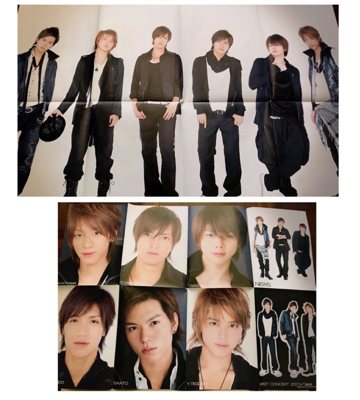 NEWSライブDVD セット 山下 錦戸 手越人、6人は貴重