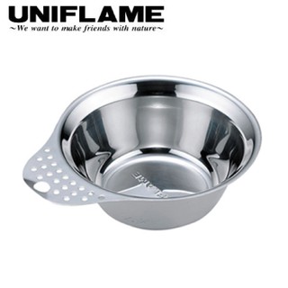 【UNIFLAME 日本 單耳隔熱碗400ml 】U666333/隔熱碗/餐具/戶外餐具/悠遊山水