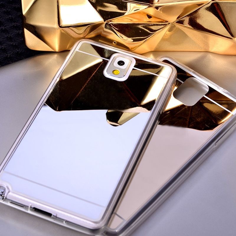 三星 Note5 S8 plus 手機殼 電鍍鏡面 S6 edge+ S7 edge Note3/4 全包軟殼 保護套