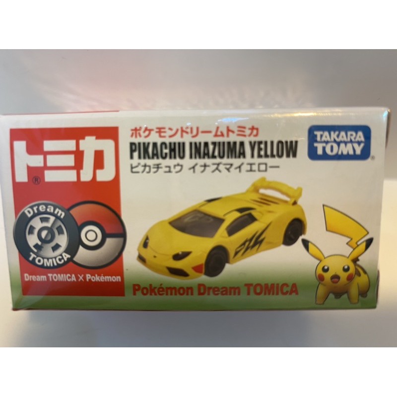 tomica pikachu inazuma yellow寶可夢皮卡丘閃電車