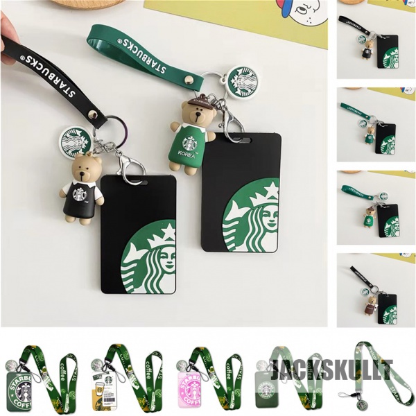 Starbucks / 掛繩卡套員工卡套掛繩員工卡套員工卡套學生證員工卡套員工卡套卡套卡套員工卡套信封證件信封卡套可愛鑰