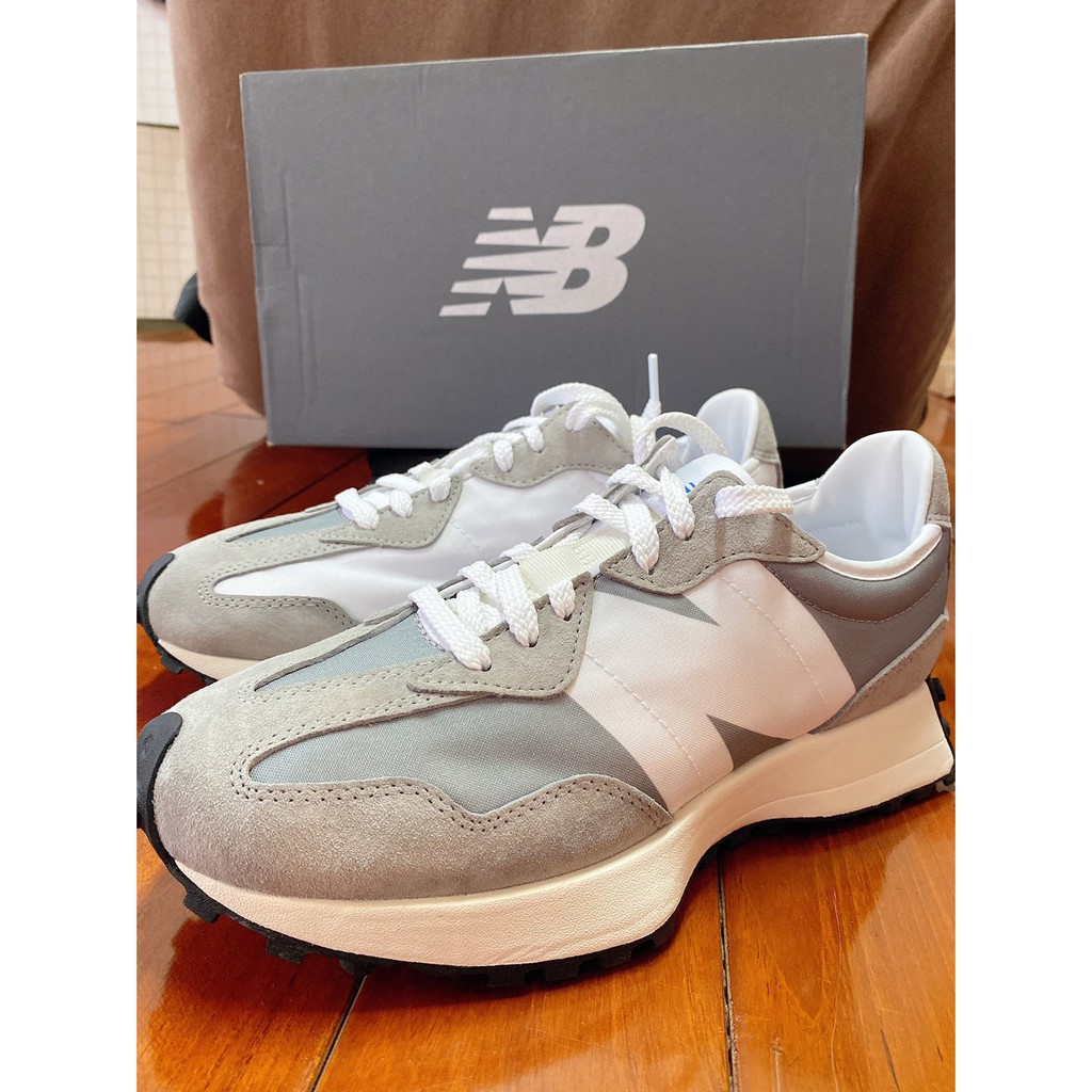 New Balance 327 元祖灰灰白男女鞋穿搭透氣休閒鞋運動鞋情侶ms327lab 蝦皮購物