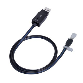 毛毛家 ~日本SEIWA 手機充電/傳輸線 D414 藍光電流炫彩 1M Micro USB2.0 手機車充線 2.1A
