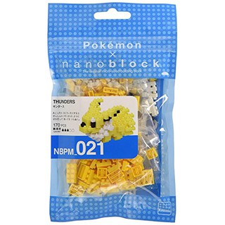 全新正版現貨 Nanoblock 日本河田積木 雷伊布 精靈寶可夢 NBPM-021 pokemon 神奇寶貝
