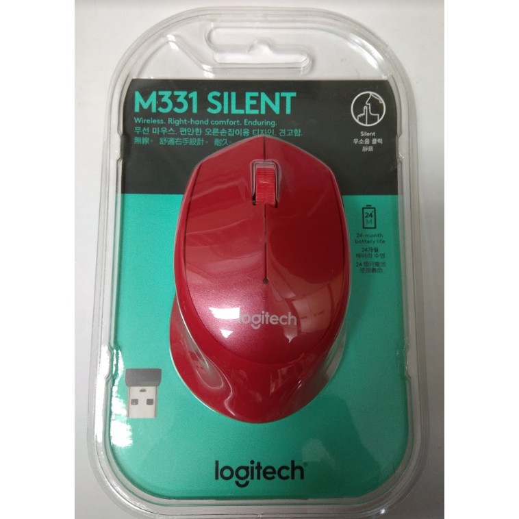 Logitech M331 無線滑鼠