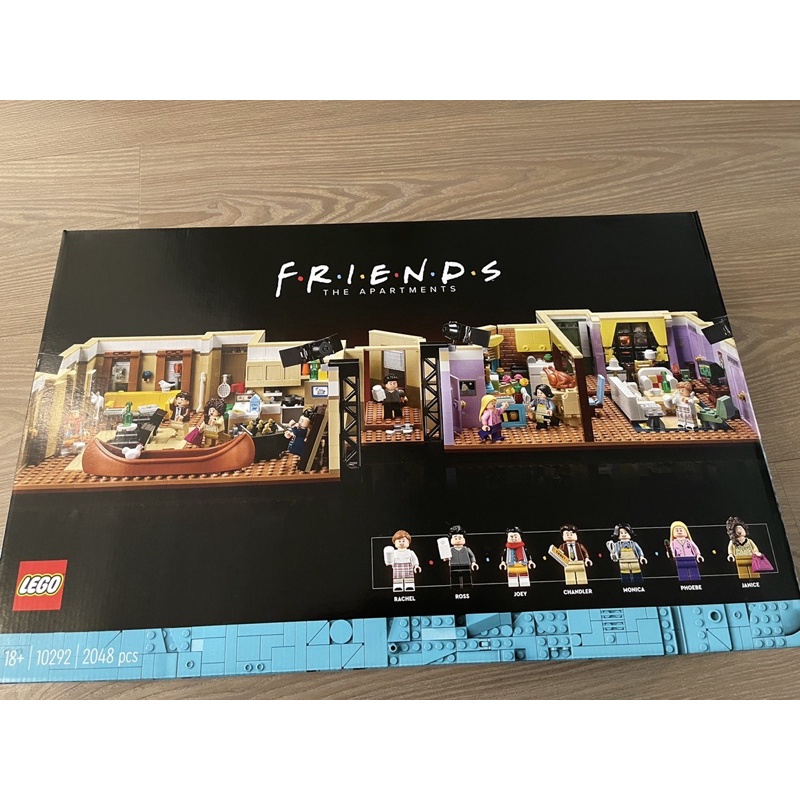 LEGO 10292 Friends apartments 六人行公寓 全新現貨 微盒損