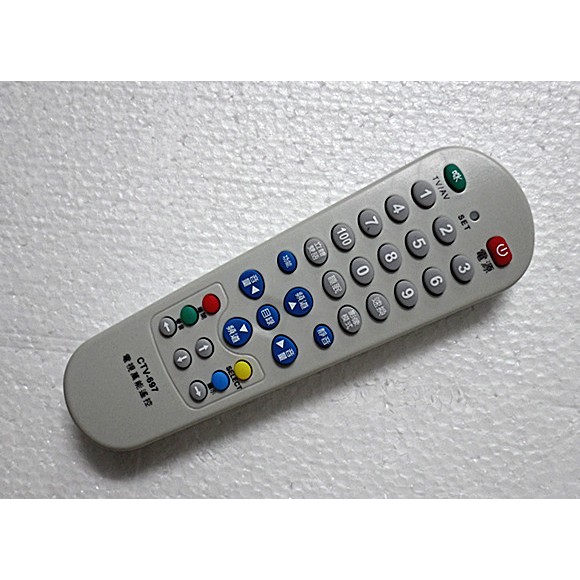 (特價)  傳統電視(平面電視)萬用遙控器(CTV-697)  RC-697 可開啟全台99％的電視-【便利網】