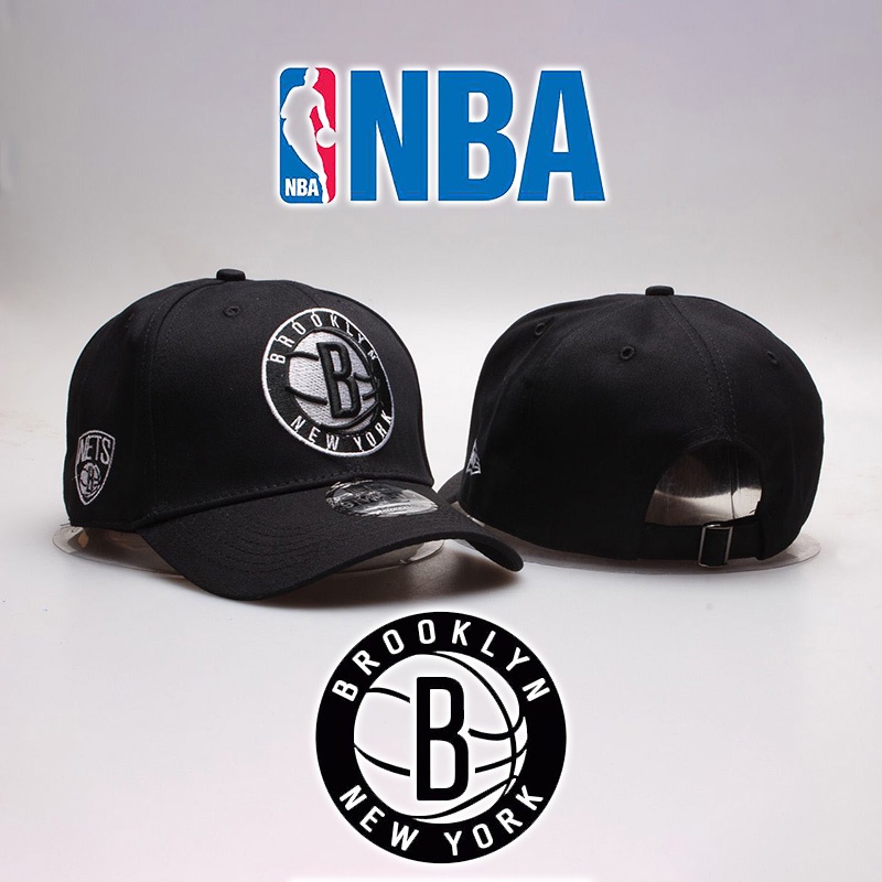中性運動帽印花 Nba Brooklyn Nets