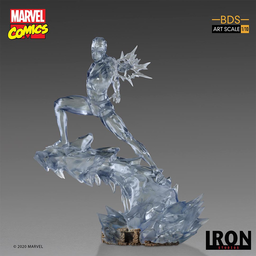【撒旦玩具 SatanToys】預購 Iron Studios 漫威 冰人 BDS 雕像 Marvel Iceman