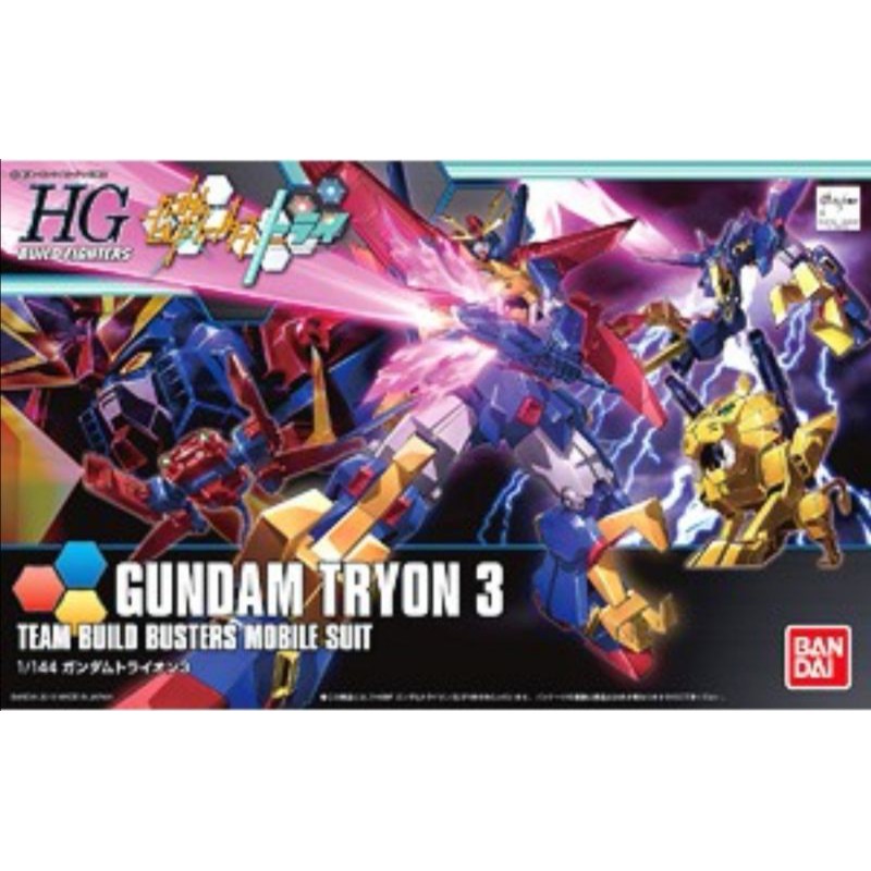 BANDAI HG Gundam Tryon 3 鋼彈 泰倫3