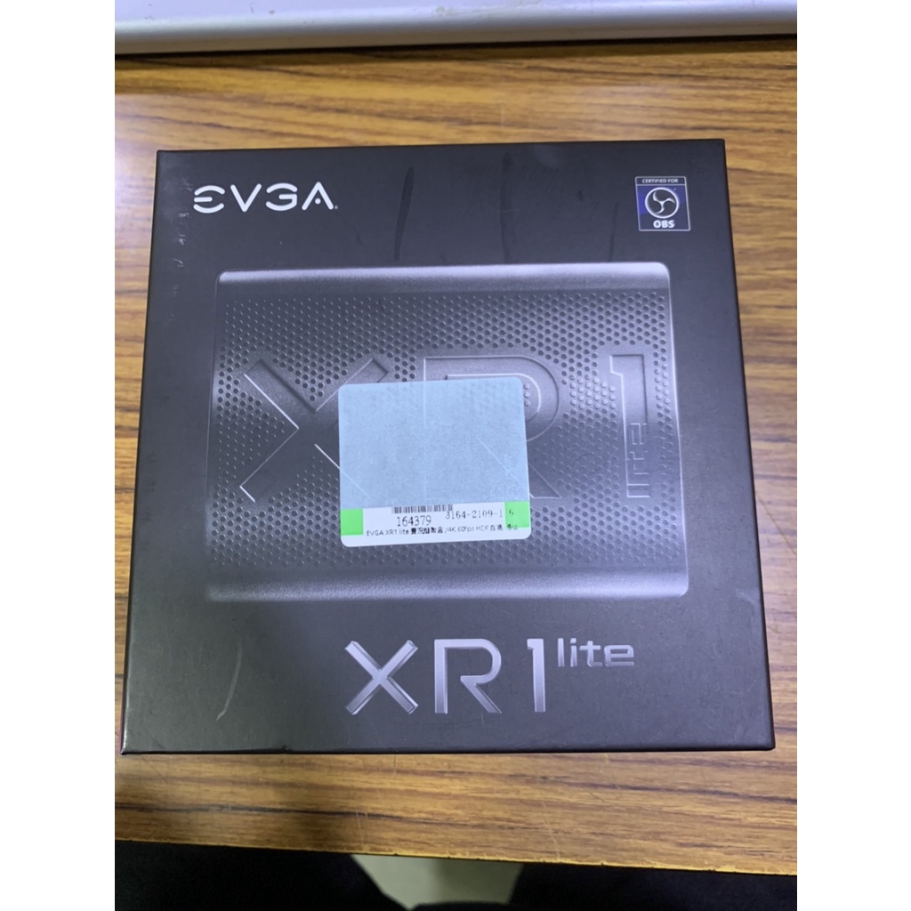 點子電腦-北投◎盒裝新品 EVGA XR1 lite 實況擷取盒 /4K 60fps HDR直通 1150元