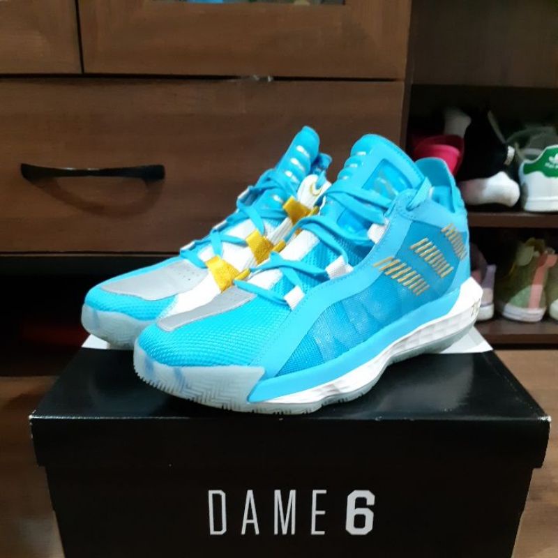 全新 ADIDAS DAME 6 籃球鞋 US 8.5 dame6 馬超