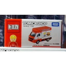 Tomica 店鋪限定餐車+迷你水泥車+推土機