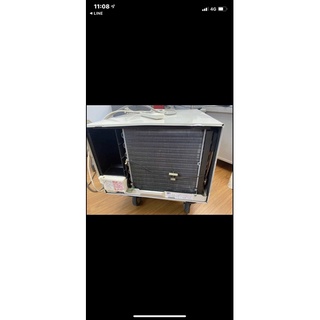 2015年，新讚，有2臺～二手中古三洋0.8噸窗型冷氣，220V，型號SA-L22B，2015年，保固3個月