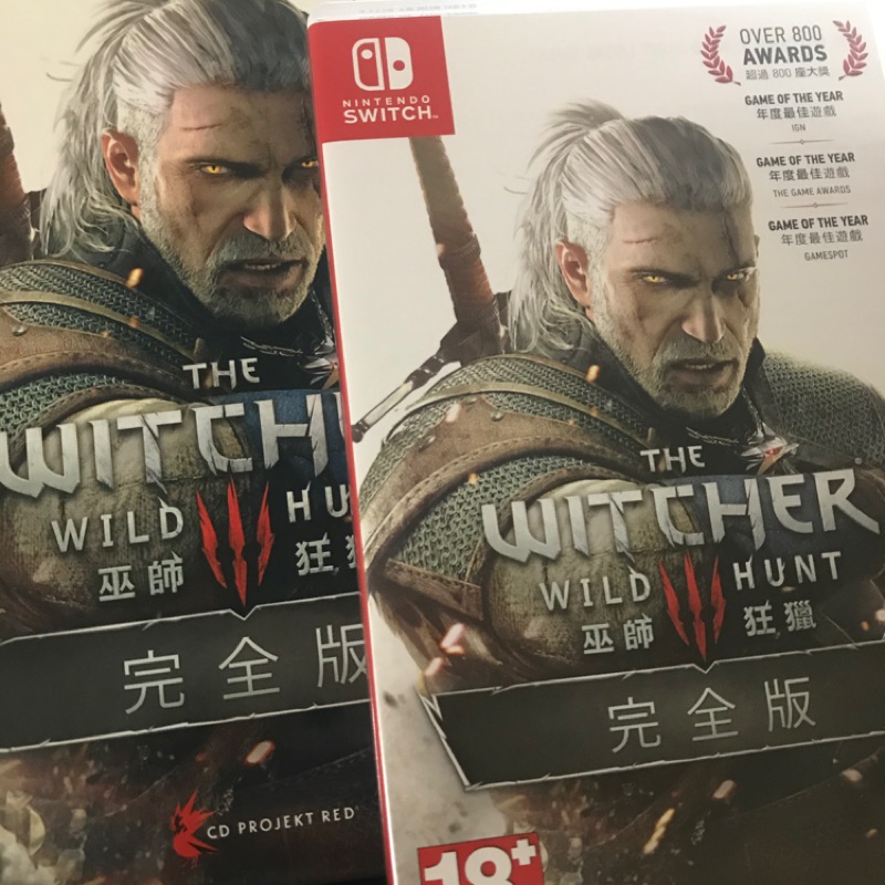 特典全在完整 巫師3 完全版 switch