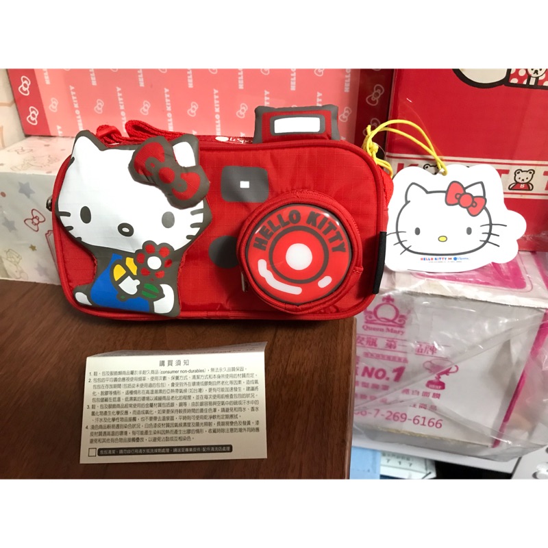 恰恰～Hello Kitty x LeSportsac聯名款      相機包、收納袋、零錢包超可愛