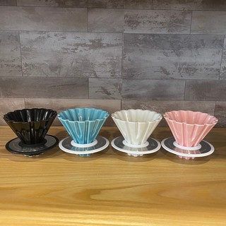 卡拉拉咖啡精品 JUNIOR 喬尼亞 Gear-V 陶瓷圓錐齒輪濾杯 百摺陶瓷濾杯 V01/V02