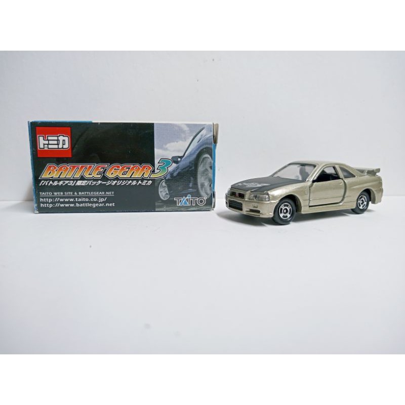 (現貨)Tomica 中製20-8-167 Skyline GT-R R34 Battle Gear 3(BG3)限定品