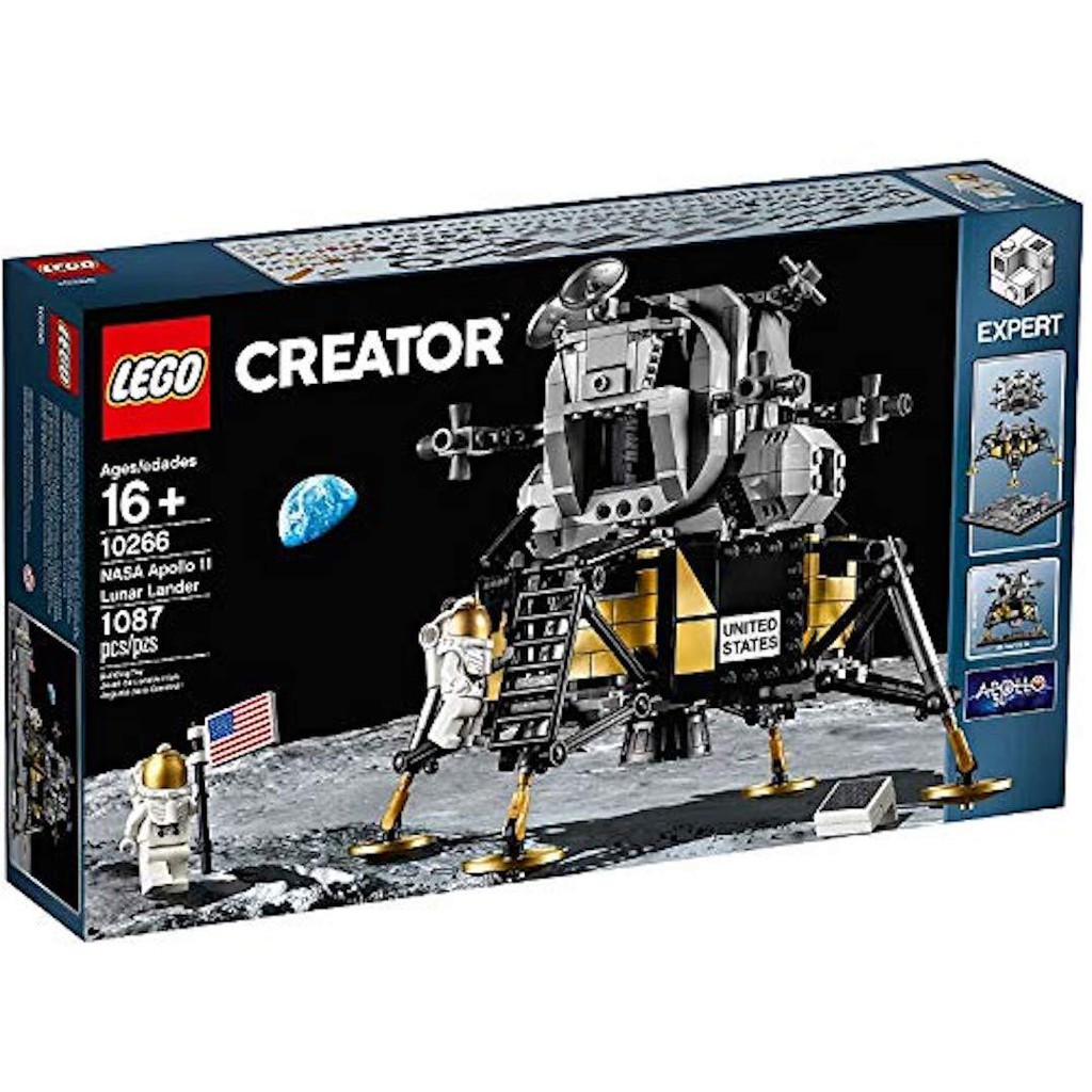 ＊宅配免運＊&lt;樂高老司機&gt; Lego 10266 Creator NASA Apollo 11 Lunar Lander