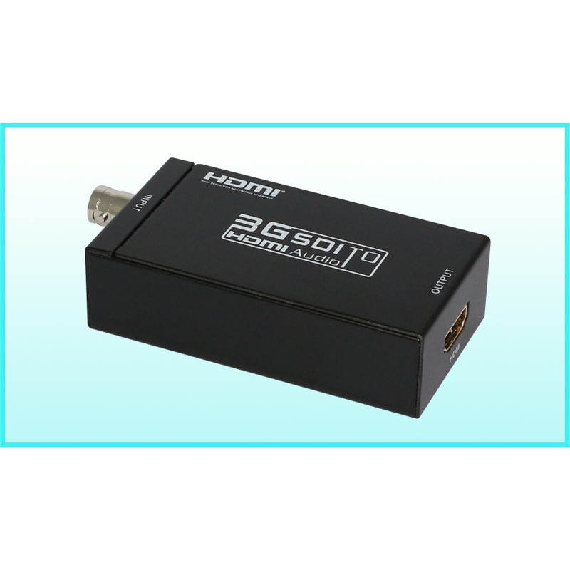 升級版雙燈號HDSDI轉HDMI轉換盒~SONY XDCAM EX HDCAM SDSDI HD-SDItoHDMI