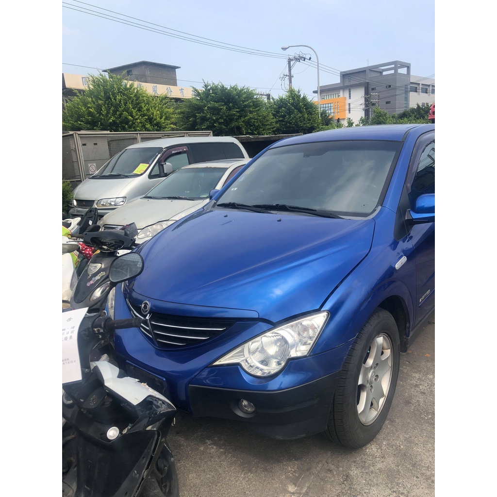 中古 回收 2008 年 雙龍 SSANGYONG ACTYON 零件 零件車 殺肉車 拆賣